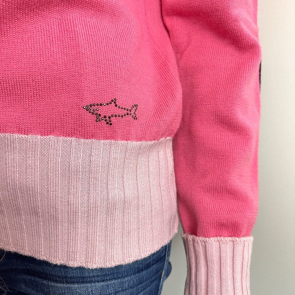 PAUL & SHARK pink 100% wool turtleneck - Picture 6 of 11